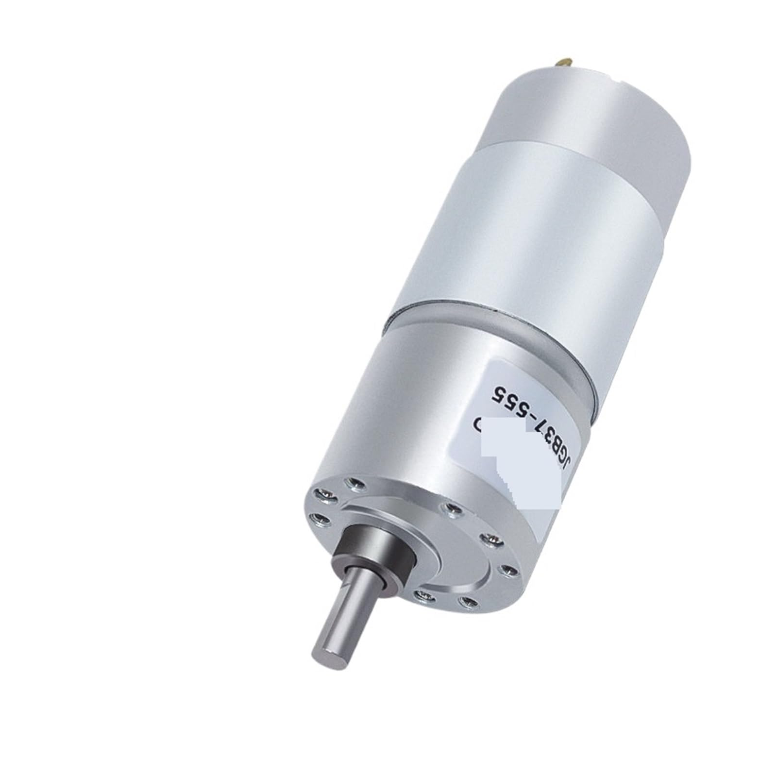 MUYTQAERG Motor JGB37-555 Planetary Reduction DC with Large Torque 40KG.CM Forward and Reverse 6V~24V Full Metal Gear(24v,46RPM)