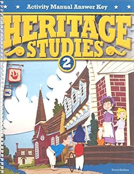 Office Product BJU Press Heritage Studies 2 Activity Manual Key, 3rd Edition, Grade 2 Book