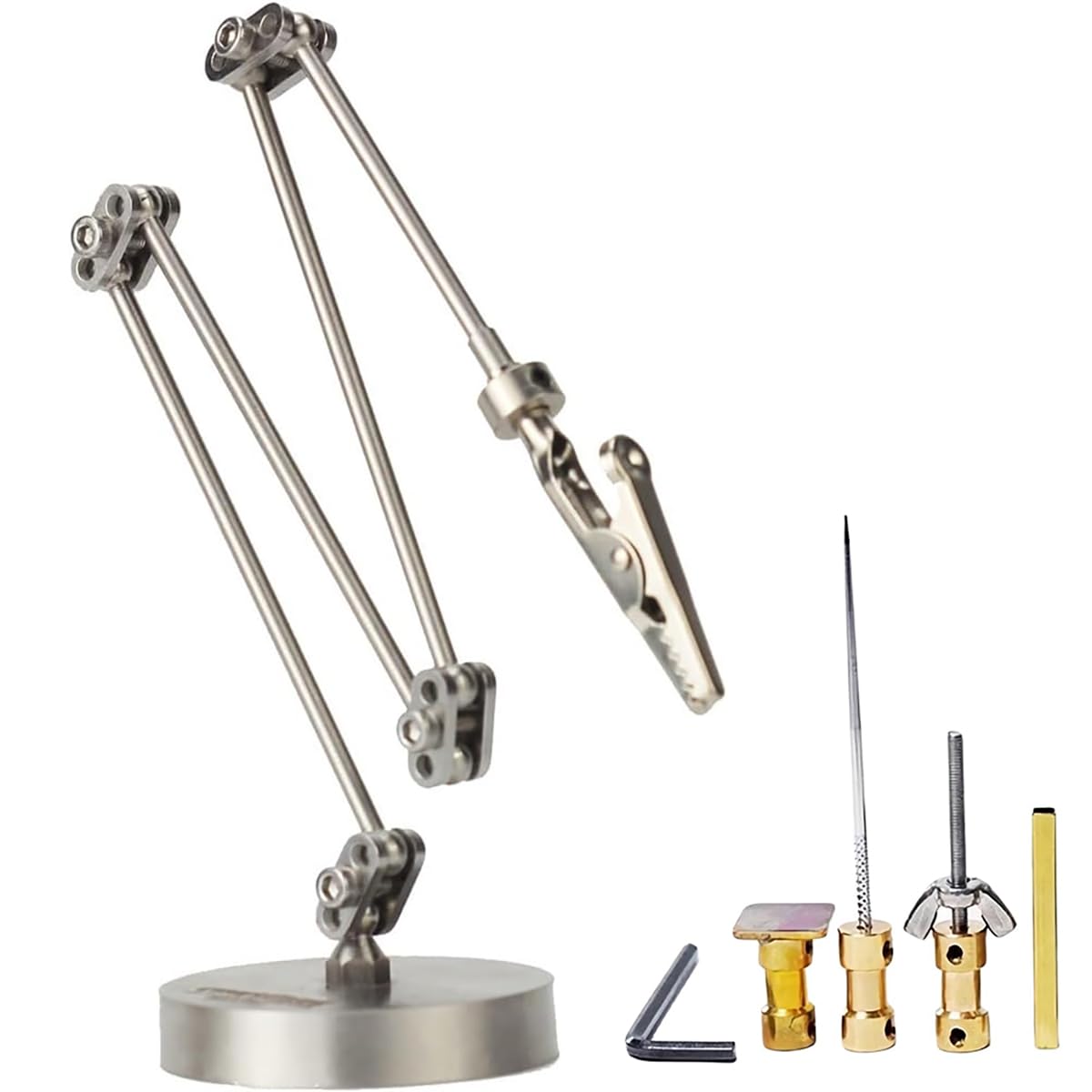 Zestaw armatury stop-motion - system olinowania do lekkich strzelanek i makro, maksymalne obciążenie 100 g, ramię 25 cm do animacji i fotografii