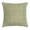 ABAKUHAUS Tekenfilm Sierkussensloop, Chinese Animal Chow Chow, Decoratieve Vierkante Hoes voor Accent Kussen, 60 cm x 60…