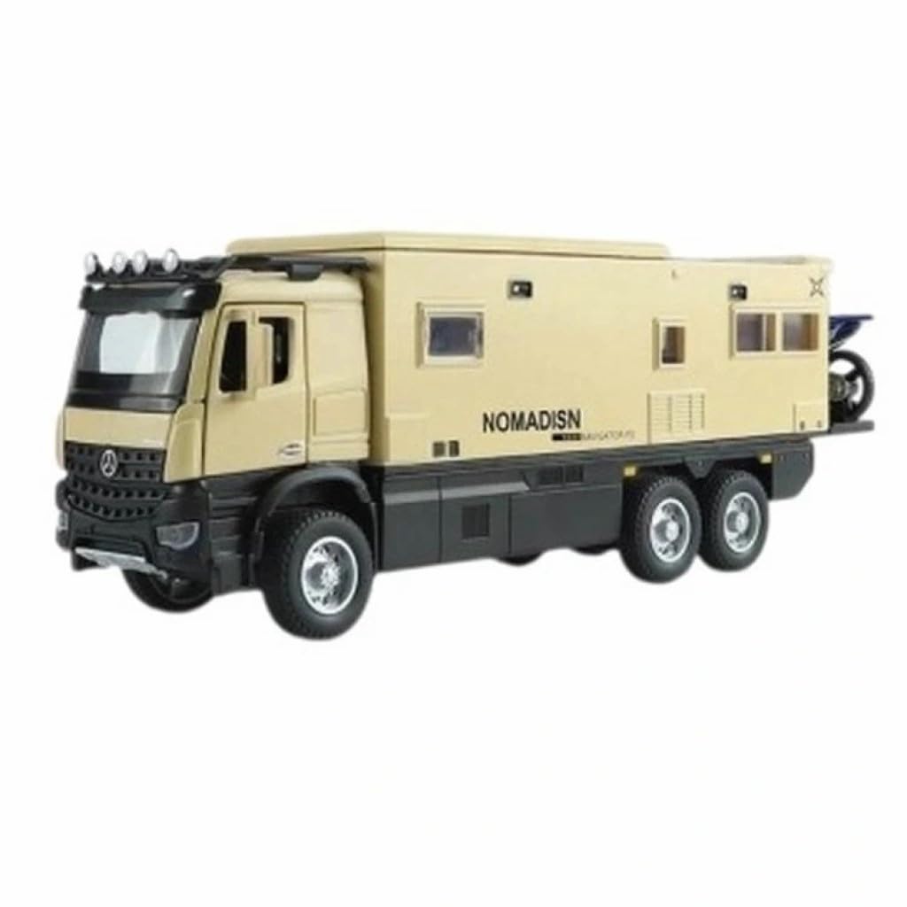 Vardem Kutulu 1:24 Çek Bırak Işıklı ve Sesli Motorlu Model Karavan