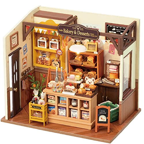 Rolife Maison de Poupées avec Meubles Miniature Maison en...