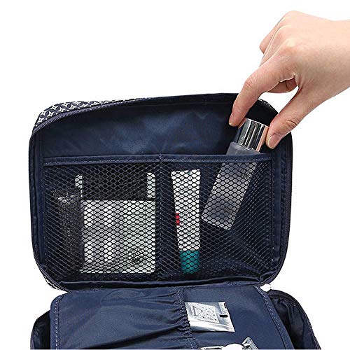 Bolsa de maquiagem feminina transparente para cosméticos ao ar livre, kit de viagem de higiene pesso