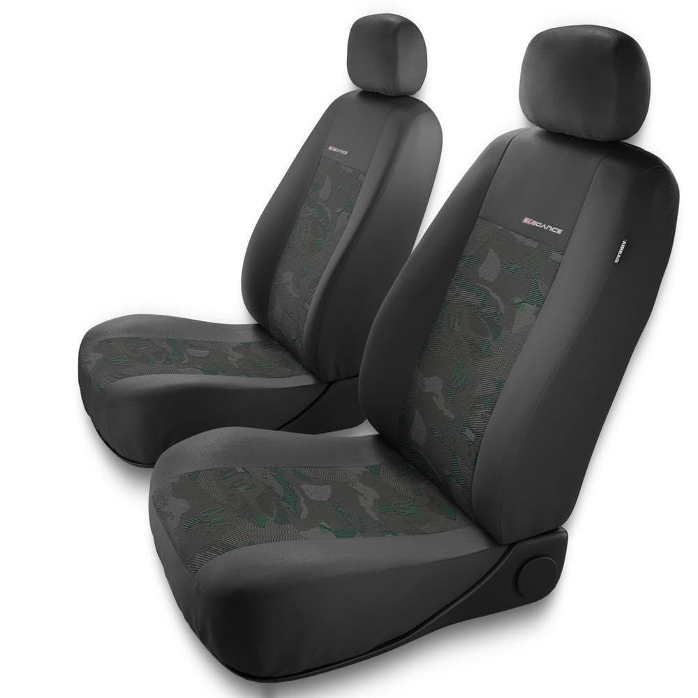 Mossa Fundas Asientos Coche aptas para Fiat Panda II III 2003-. UNE-GR