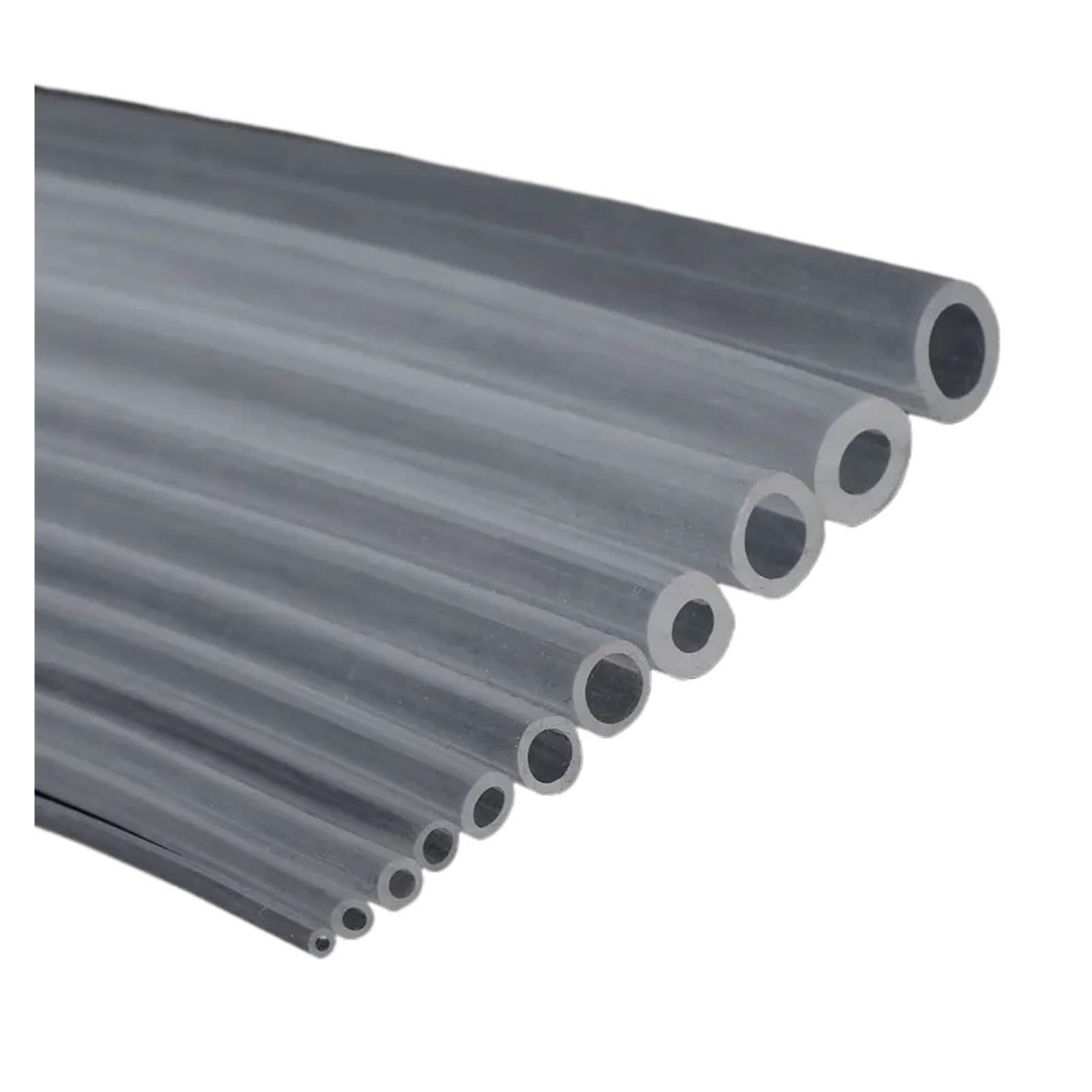 Weldric 3X5mm Silicon Tube 1M Clear Hose Pipe Silicone Tube Translucent Soft Rubber(3X5mm)