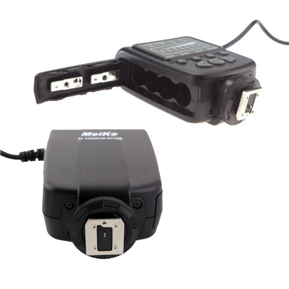 Meike LED Macro Anello Flash Light FC-100 per Canon Nikon Pentax Olympus DSLR Camera Camcorder con anelli adattatori