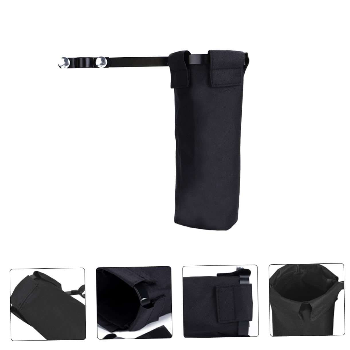 BESPORTBLE Drumstick Bag for Cymbal and Drum Stands Drumstick Holder with Easy Clip Design for Quick Access present for Musicians and Drummers
