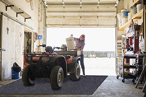 Sensko Garage Floor Mat，Shearable，Absorbent Oil Mat—Floor Mat For Golf Carts，Indoor Parking Mat-Absorbent Felt And Leak-Resistant Anti-Slip Backing，Washable(7.5 Ft X 19 Ft) #TOP5