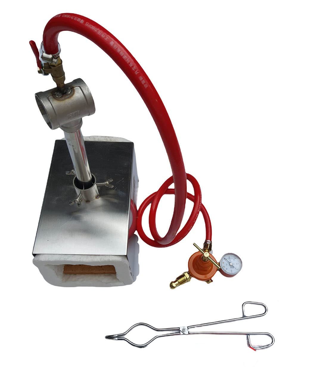 Propane Gas Forge Burner Melting Furnace Blacksmith Knife Making Gas Burner