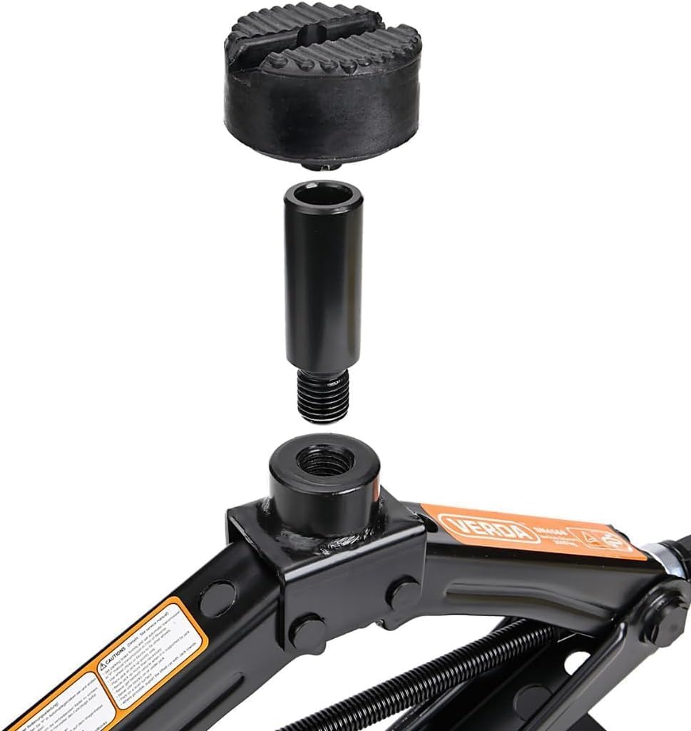Cric losange, 2T, 104-425 mm, kit de cric de voiture avec cliquet, colonne en acier et caoutchouc, plaque en acier élargie, cric portable pour voiture, monospace, SUV SN4568