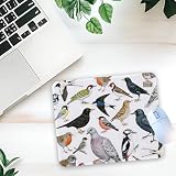 1 Pcs Colorful Bird Non-Slip Rubber Mouse Pad for Home Office Desk Laptop Gifts for Women Men Supervisor HR Bird Lovers