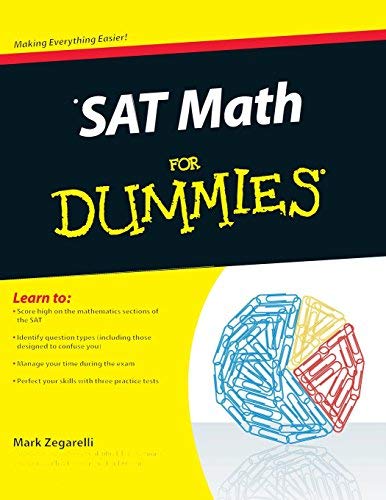 By Mark Zegarelli SAT Math For Dummies (Csm)