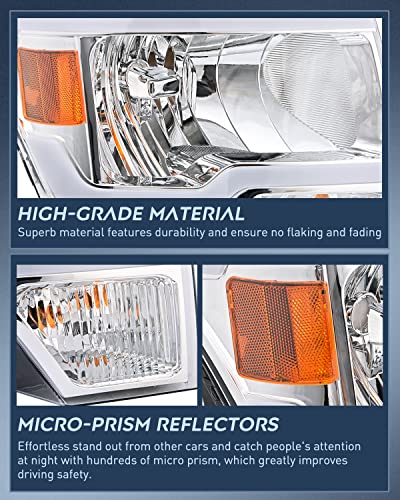 Image of Nilight Headlights Assembly for Ford F150 2009-2014