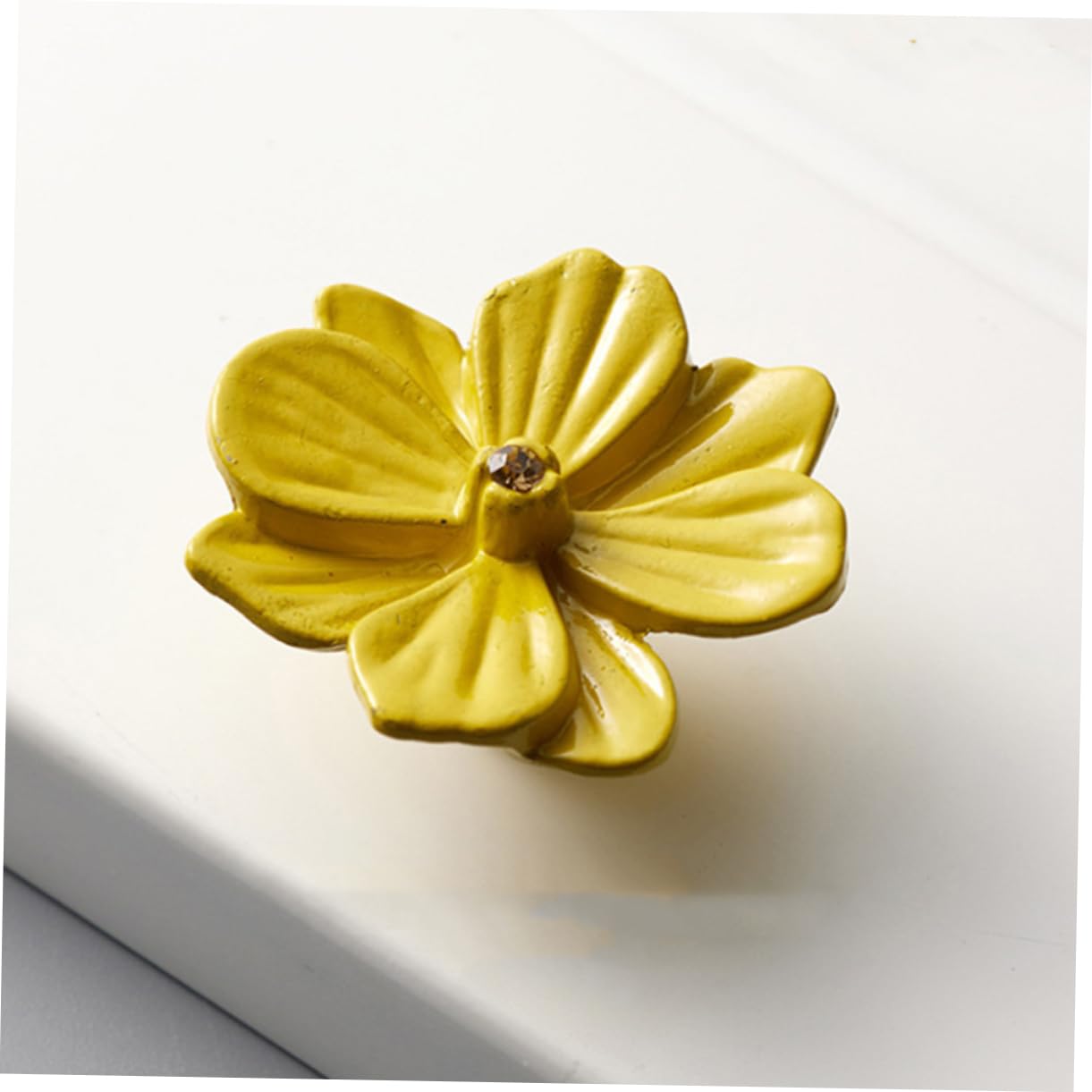 OSALADI 15stücke Vintage Blumen Möbelknopf Aus Zinklegierung Für Türen Und Schränke Dekorative Griff Für Küche Bad Wohnzimmer Und Schlafzimmer
