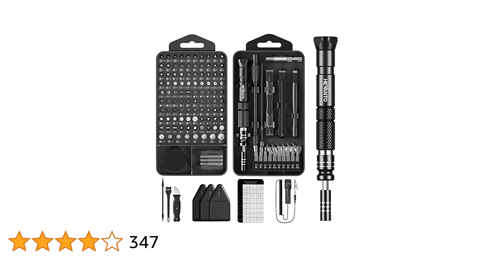 Amazon | HEVANTO 精密ドライバーセット 145 in 1 トルクス