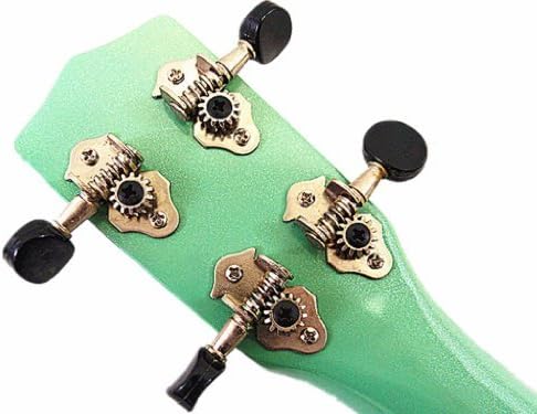 Beautiful Wooden Green 21' Soprano Ukulele/Rosewood fingerboard & Bridge