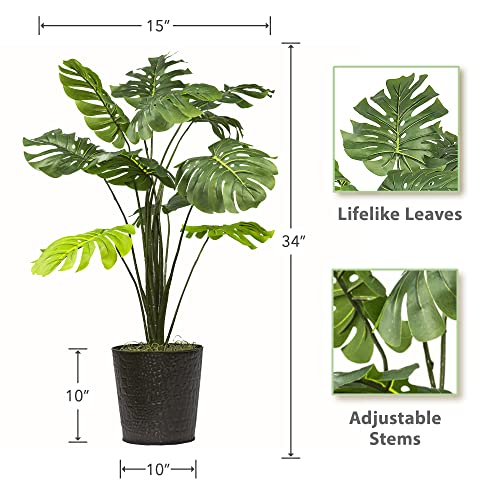 LCG Florals Artificial Monstera Plant 34