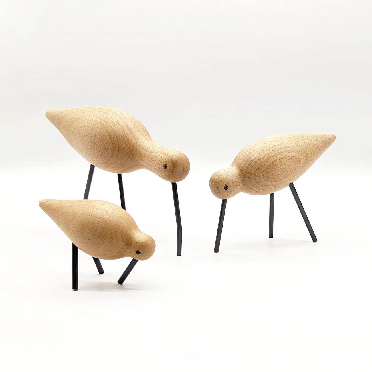 ヴィンテージ【オセマニア】木製 アニマルオブジェ 4Pセット 置物 雑貨