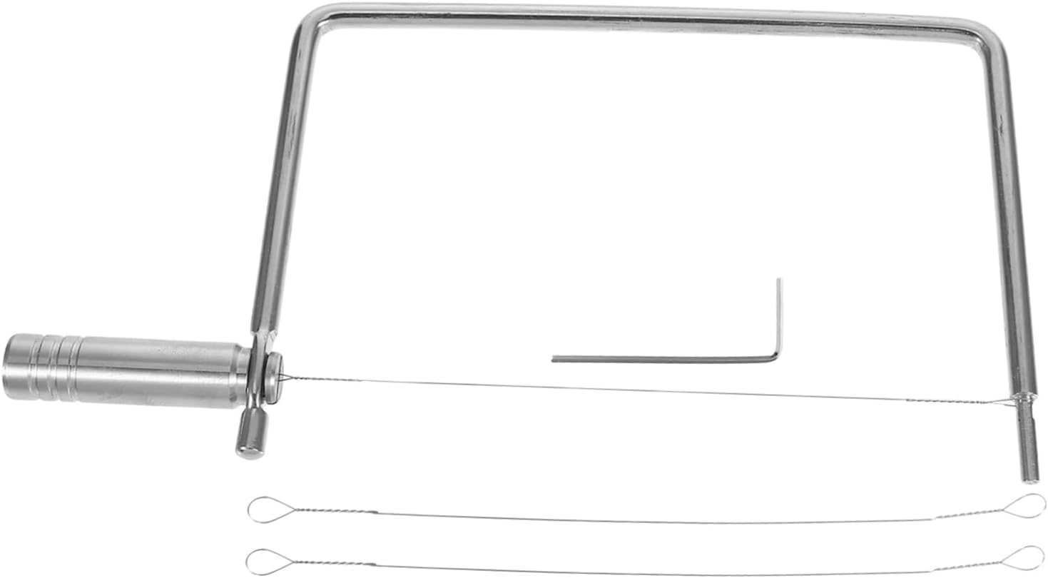 Luxshiny Cheese Slicer with Cutting Wire and Handheld Tool for Precision Slicing of Cheese and Butter Easy to Clean and Store for Charcuterie Boards and Everyday Use Luxshiny Cheese Slicer with Cutting Wire and Handheld Tool for Precision Slicing of Cheese and Butter Easy to Clean and Store for Charcuterie Boards and Everyday Use