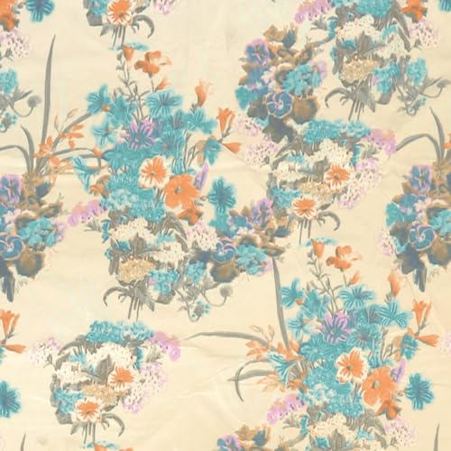 Image of Cloth Fusion Cotton Feel Pillow Covers Set of 2 with Envelope Closure (17X27 Inches, Spring Bloom)