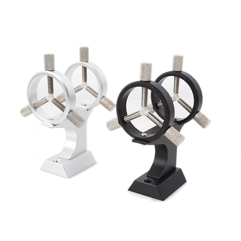 Soporte de puntero ajustable accesorios para telescopios color plata 3