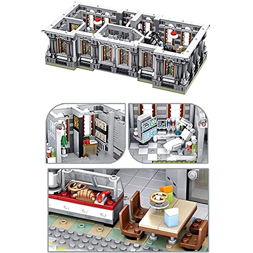 FYHCY Bausteine Haus Bausatz, Panlos 613002 Arkham Asylum, 7537 Klemmbausteine Sanctum Sanctorum mit Beleuchtung… – Bild 5