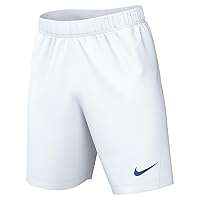 Nike BV6855-104 Nike Dri-Fit Park 3 Pantaloncini Uomo White/Royal Blue Taglia L