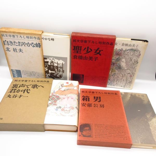 Amazon.co.jp: 古書 純文学書下ろし特別作品 12冊セット 安部