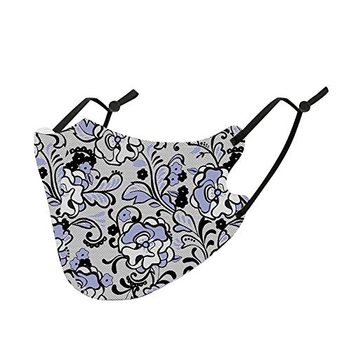 Preisvergleich Produktbild Hzing, dauerhaft antimikrobiell, 1er Pack, Spitzen Seite, lustiges Gesicht bedruckt, waschbar, ungiftig