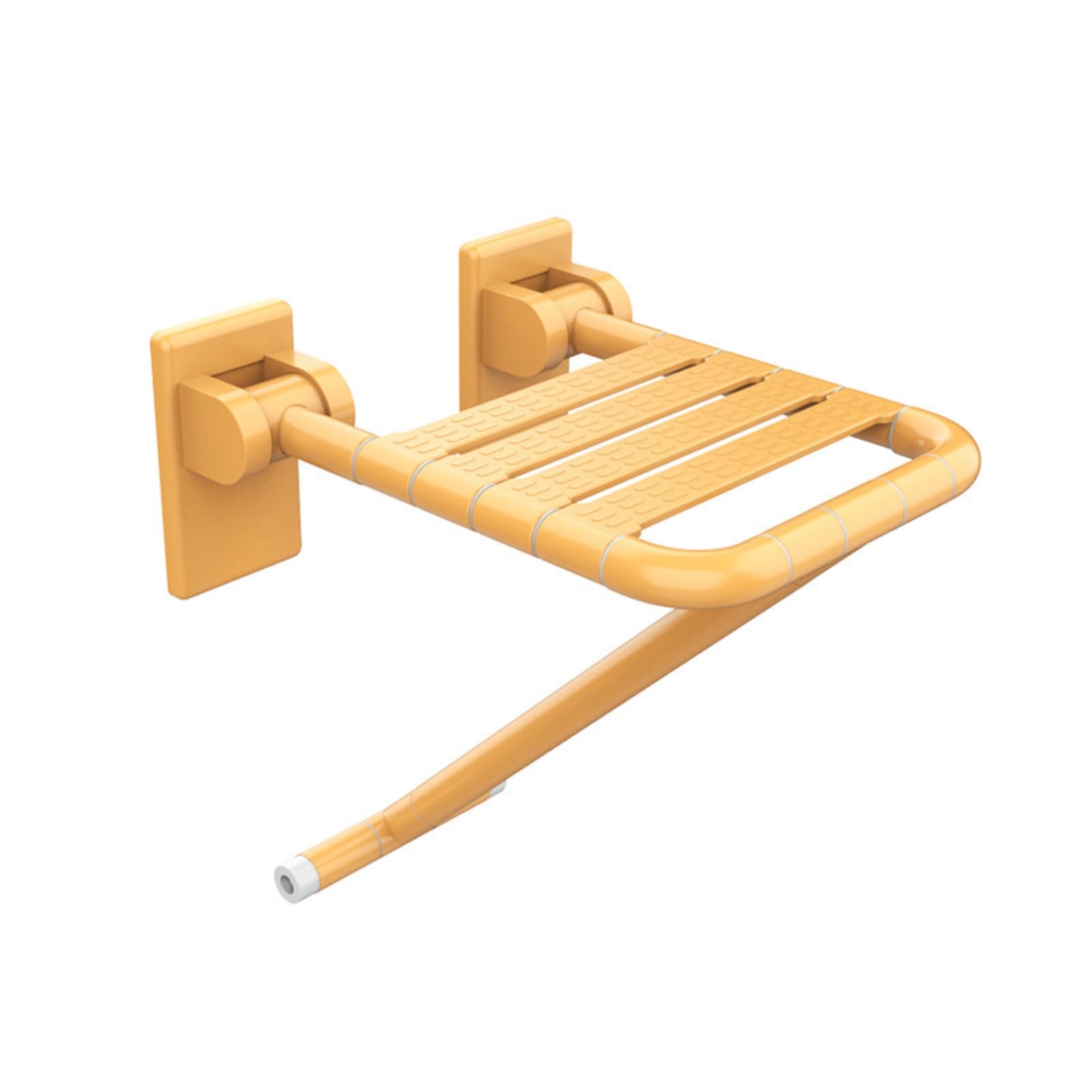 Asiento Ducha Plegable Estable Asiento Baño Abatible Robusto Taburete Baño Pared para Usuarios con Movilidad Reducida, Ancianos, Style C