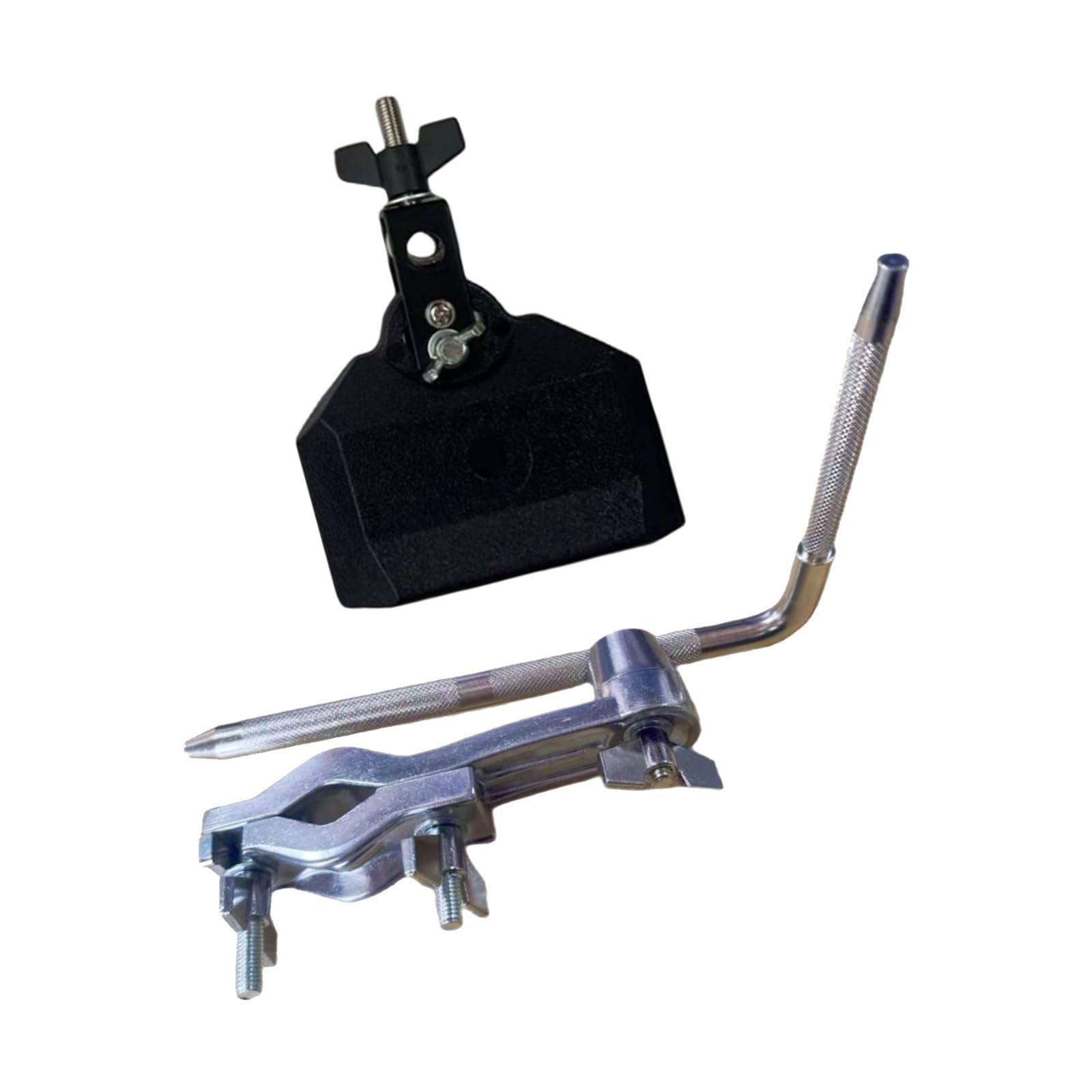 Support de fixation cowbell anti-glissement avec pince de montage lourde pour batterie - 8