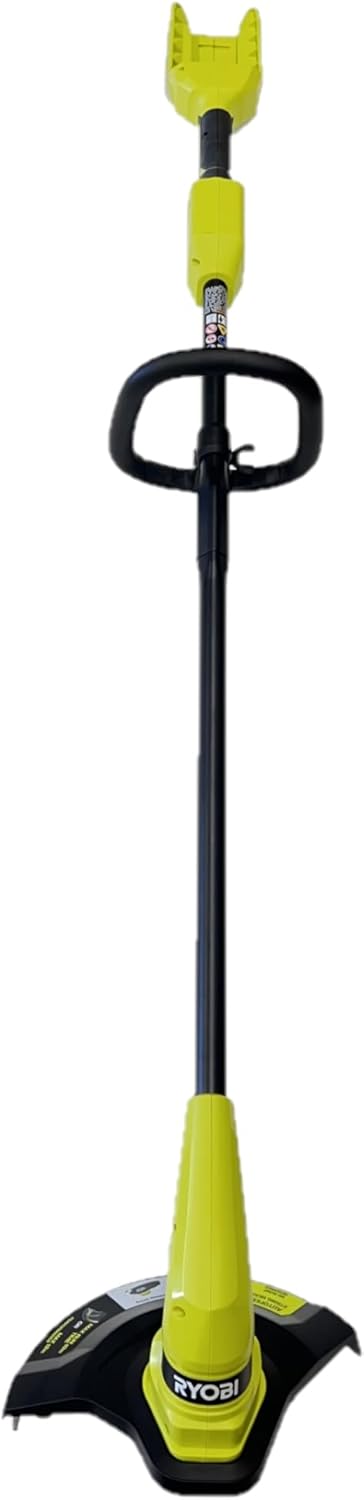 40V 12″ String Trimmer, Gas Performance, Adjustable Cut Swath, Easy Line Advancement, Battery Powered, Yellow, Standard