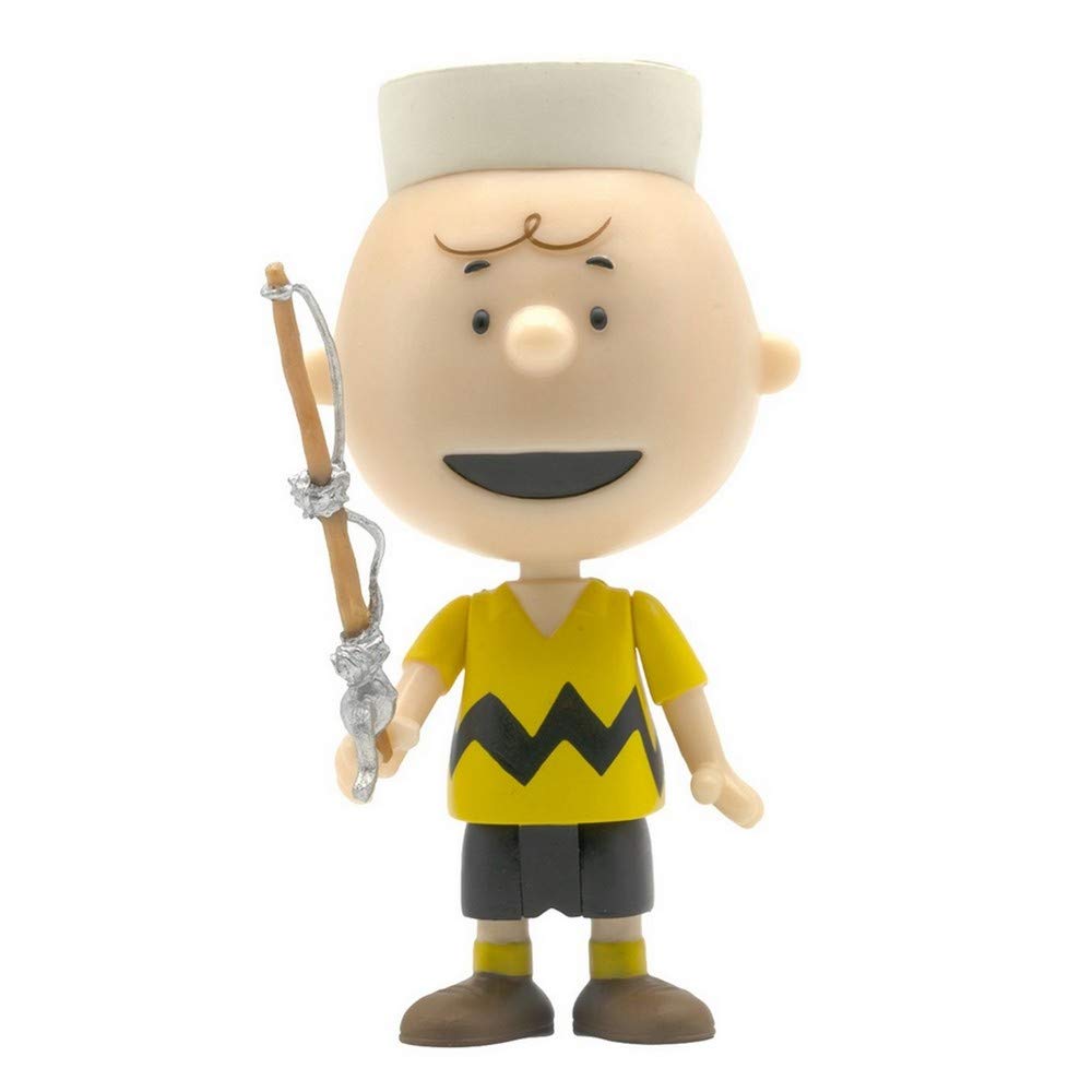 Super7 Peanuts Camp Charlie Brown 3.75 in Reaction Figure
