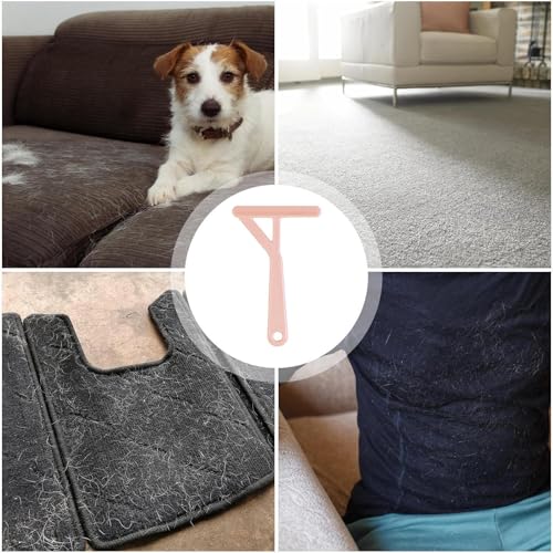 Hundehaar Entferner,Manueller Stoffenthaarer - Multifunktions-Fusselbürste, Doppelseitiger Haarentferner Für Tierbetten, Kleidung, Teppich & Flokati