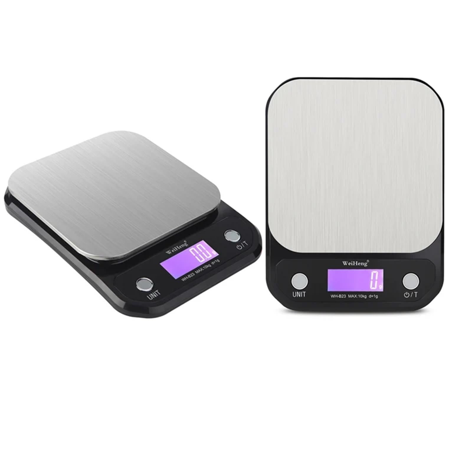 Báscula de cocina, Báscula De Cocina Digital 3/5/10 Kg, Acero Inoxidable, Portátil, For Alimentos, Con Pantalla LED, Electrónica, For Joyería Y Repostería,para hornear, café, joyería(3kg 0.1g)