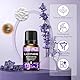Duftstein für Ätherische Öle Diffuser Ätherische Öle Klein mit Hölzerner Räucherkiste + Lavendelöl Ätherisches Öl 10ml für Aromatherapie in Schlafzimmer, Badezimmer, Büro, Auto, Reisen, Kinderzimmer