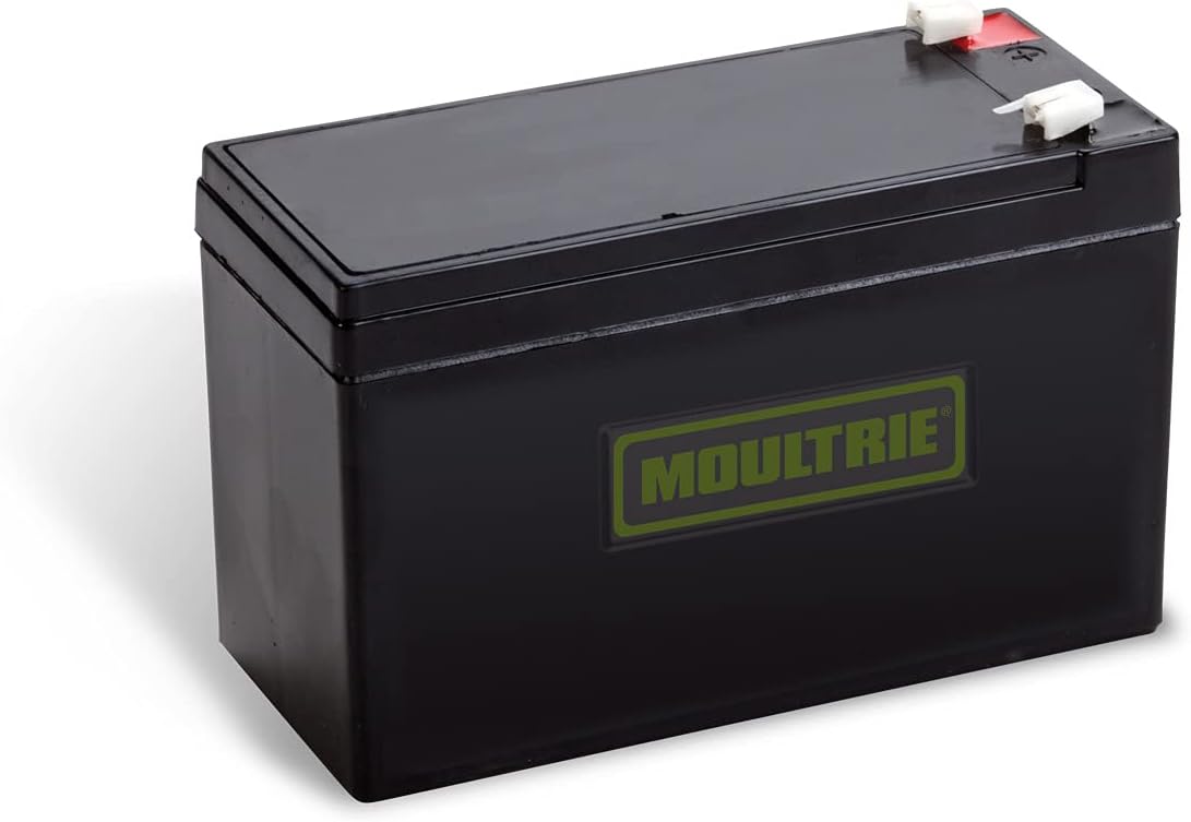 Moultrie 12 Volt Rechargeable Battery, Weather Resistant, Compatible with MOU 2007 or Later Cameras, Green