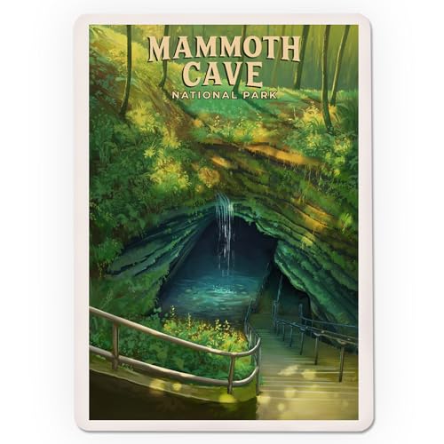 Lantern Press Mammoth Cave National Park naipes póker miniatura 3