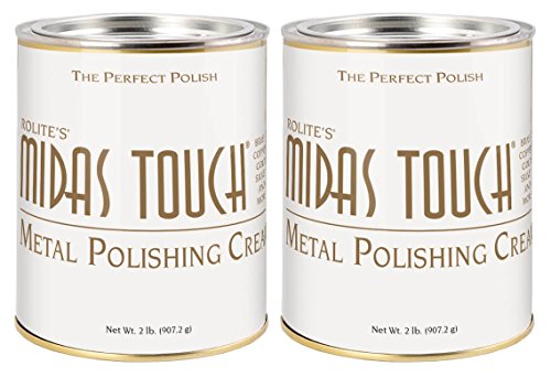 Crema Pulidora de Metal Midas Touch Rolite Pack 2 x 2 lb
