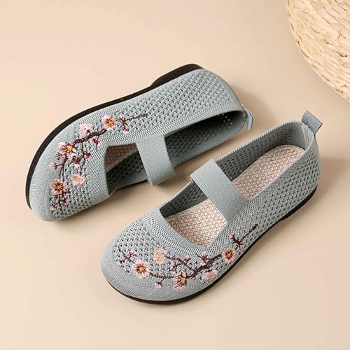 Women's Casual Shoes Embroidered Breathable Flat Comfortable Everyday Wear Versatile Design for Jeans and Relaxed Attire All Seasons4