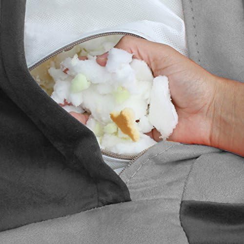 ZoZulu Shredded Foam Fill for Pillow Dog BES Bean Bag Chair Cushion, Foam Stuffing 20 lbs