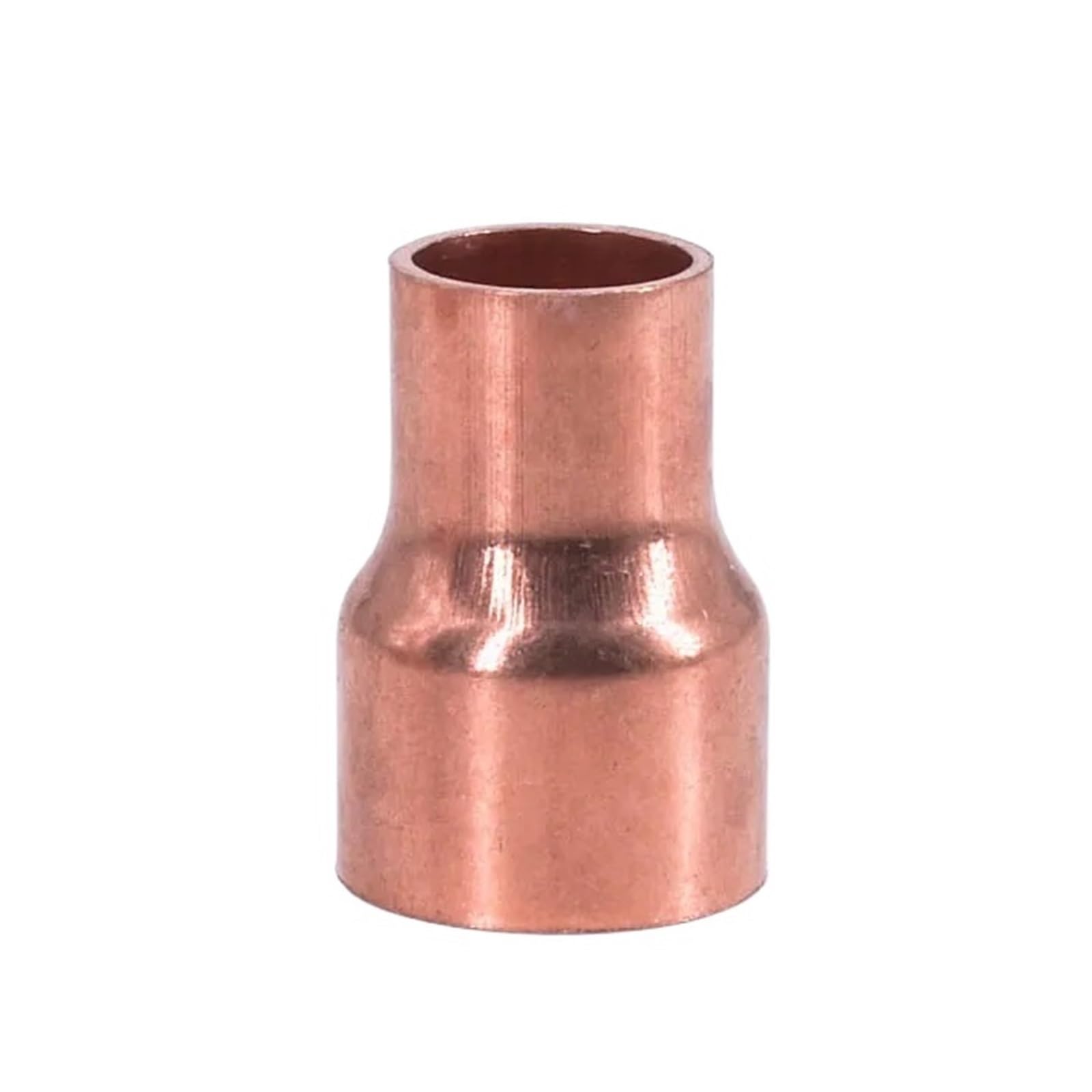 Sfngxxag One Color 5Pcs 6.35 8 10 12.7 15 16 19 25 28 32Mm Pure Copper End Feed Solder Reducer Plumbing Pipe Fitting Connector Coupler Air Conditioner(25.4Mm To 19Mm)