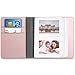 Fintie Instax Mini Photo Album for 2x3-Inch Film - 104 Pockets Small Albums for Fujifilm Instax Mini 12/11/99/40/7+/EVO/LiPlay/Link 3-2-1 Instant Camera/Polaroid Hi-Print Printer, Rose Gold