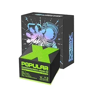 Fire turtle Ultra-Lightweight 360 Surround Sound Speaker with Deep Bass, Striking Design & 5-Hour Battery for Ultimate Portability Speaker (Green)