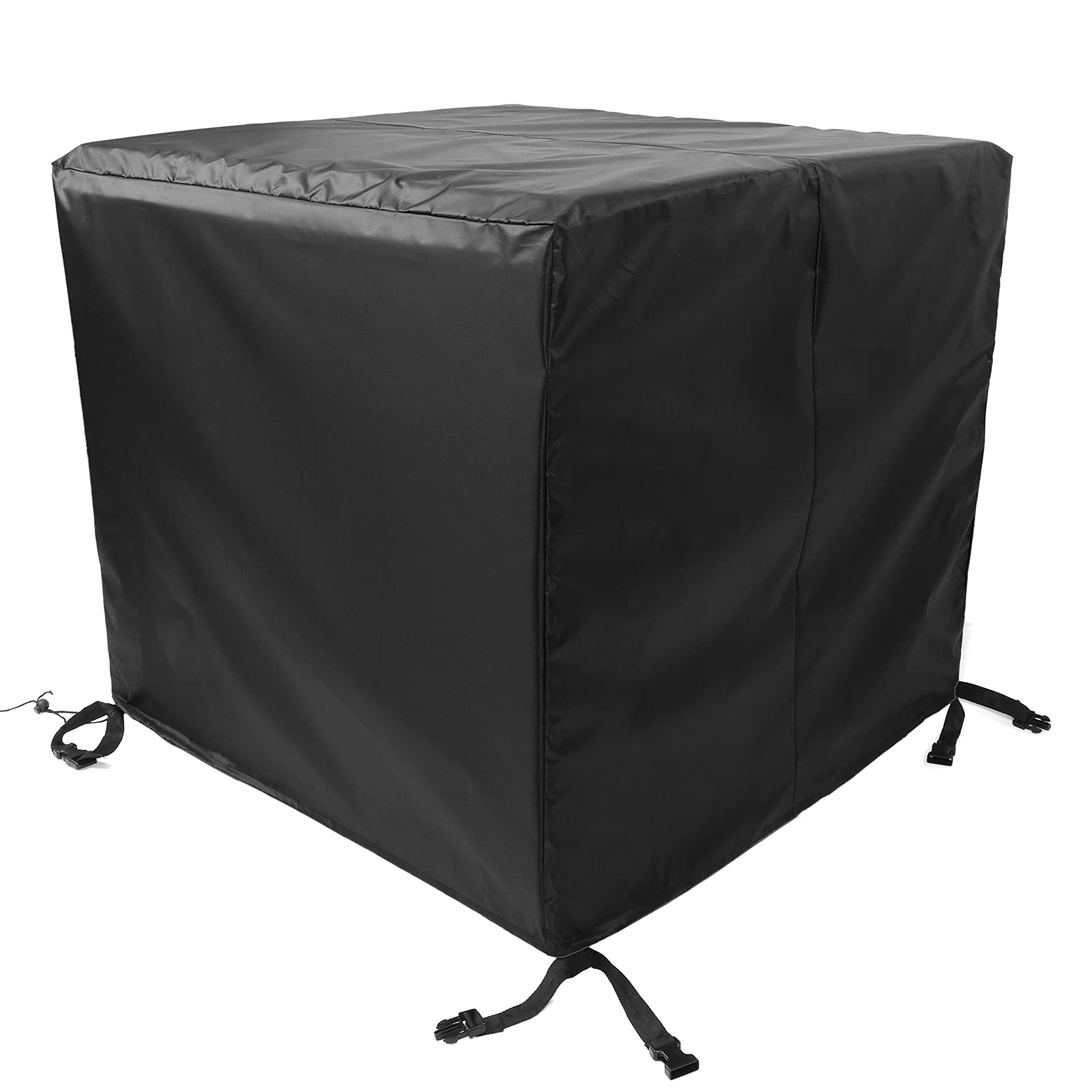 Timizi Black Garden Furniture Covers 90X90x90cm, Square Waterproof, Anti-Uv, Snow Protection Patio Furniture Cover, For Tables, Stackable Chairs Outdoor Furniture Protector.