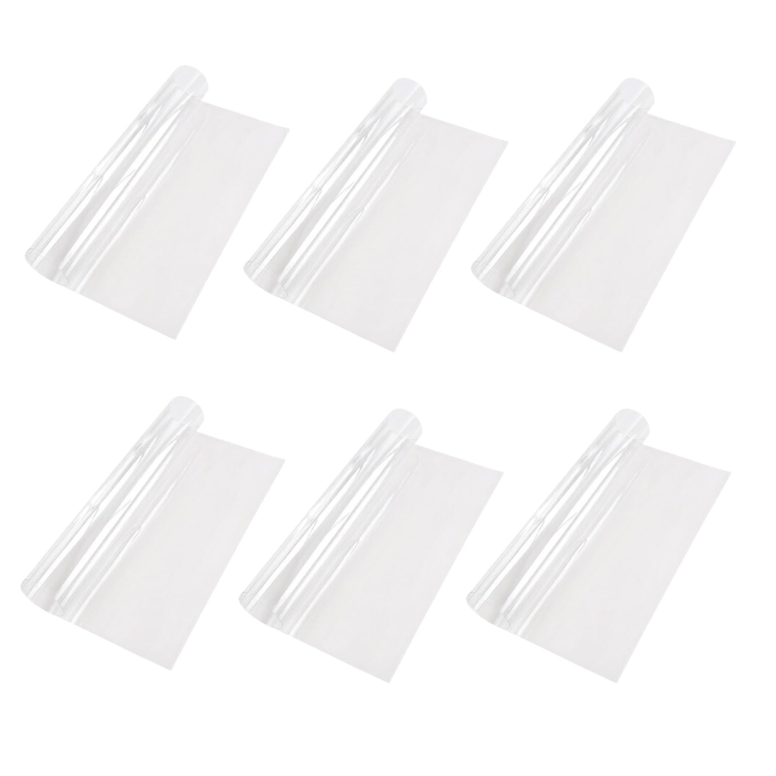Hojas de plantillas para acolchar cortables, stock transparente para planificación de patrones, uso de diseño transparente, paquete de 6, 0, 02 cm, plantilla transparente para fabricantes, hoja de de