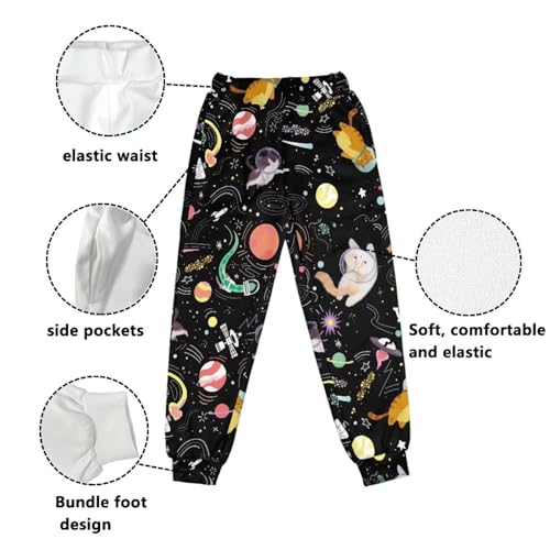 DISNIMO Kids Sport Jogger Sweatpants 4-15 Years Boys Casual Athletic Active Pants with Pockets3