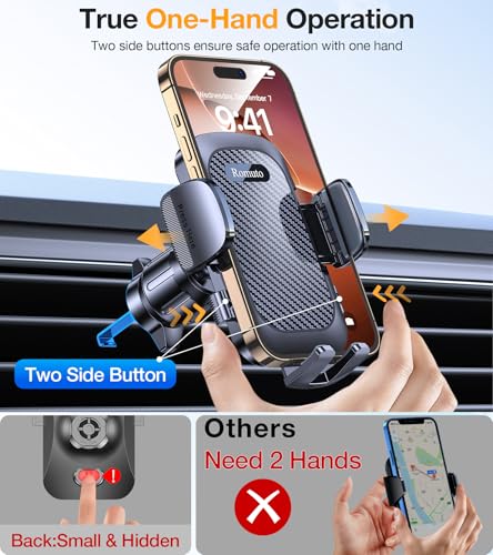 image for Romuto Car Phone Holder Mount【Strongest Suction】 Phone Mount for C