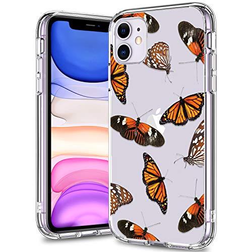 Bicol Iphone 11 Case Clear With Design For Girls Women 12ft Drop Tested Military Grade Shockproof Slip Resistant Slim Fit Protective Phone Case For Apple Iphone 11 6 1 Inch 19 Butterflies Wantitall Bicol Iphone 11 Case Clear With Design For Girls Women 12ft Drop Tested Military Grade Shockproof Slip Resistant Slim Fit Protective Phone Case For Apple Iphone 11 6 1 Inch 19 Butterflies Wantitall