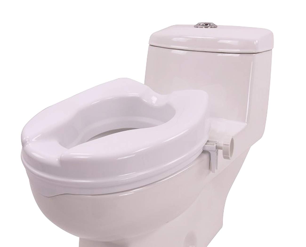 Antar AT51202 Toilettensitzerhöhung mit Deckel, 15 cm Größe, 1400 g